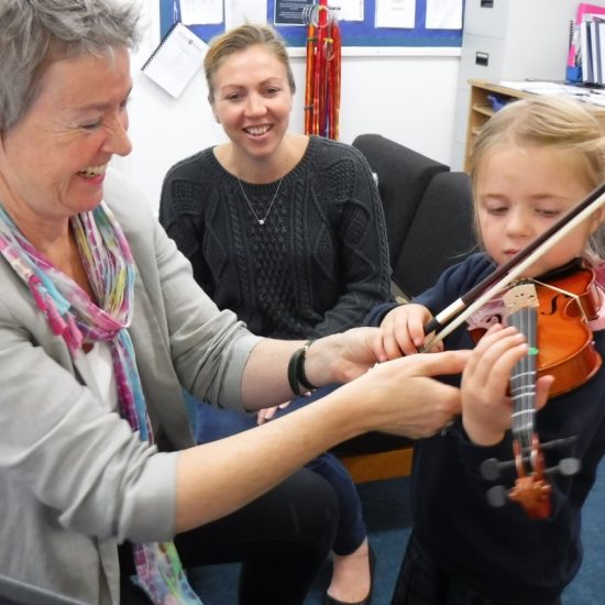 2018.10.11 PP Y1 Violin Lesson With Mum