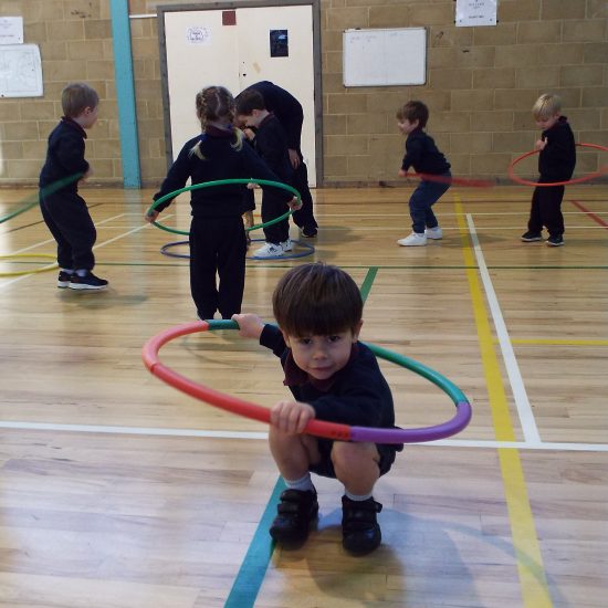 2020.1.28.PP.KG & Nursery. Sports. PE. Sports Hall. Baloons. Ribbons. Hula Hoops (31)